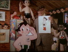 The J-Pop Exchange Astro Boy Tribute (Picture of Osamu Tezuka 手塚 治虫 and his creation, Astro Boy)
